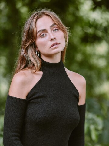 ABOUT YOU x Sofia Tsakiridou Sweater 'Elea' in Black