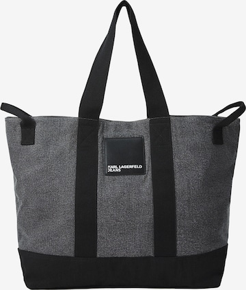 KARL LAGERFELD JEANSShopper torba - crna boja: prednji dio