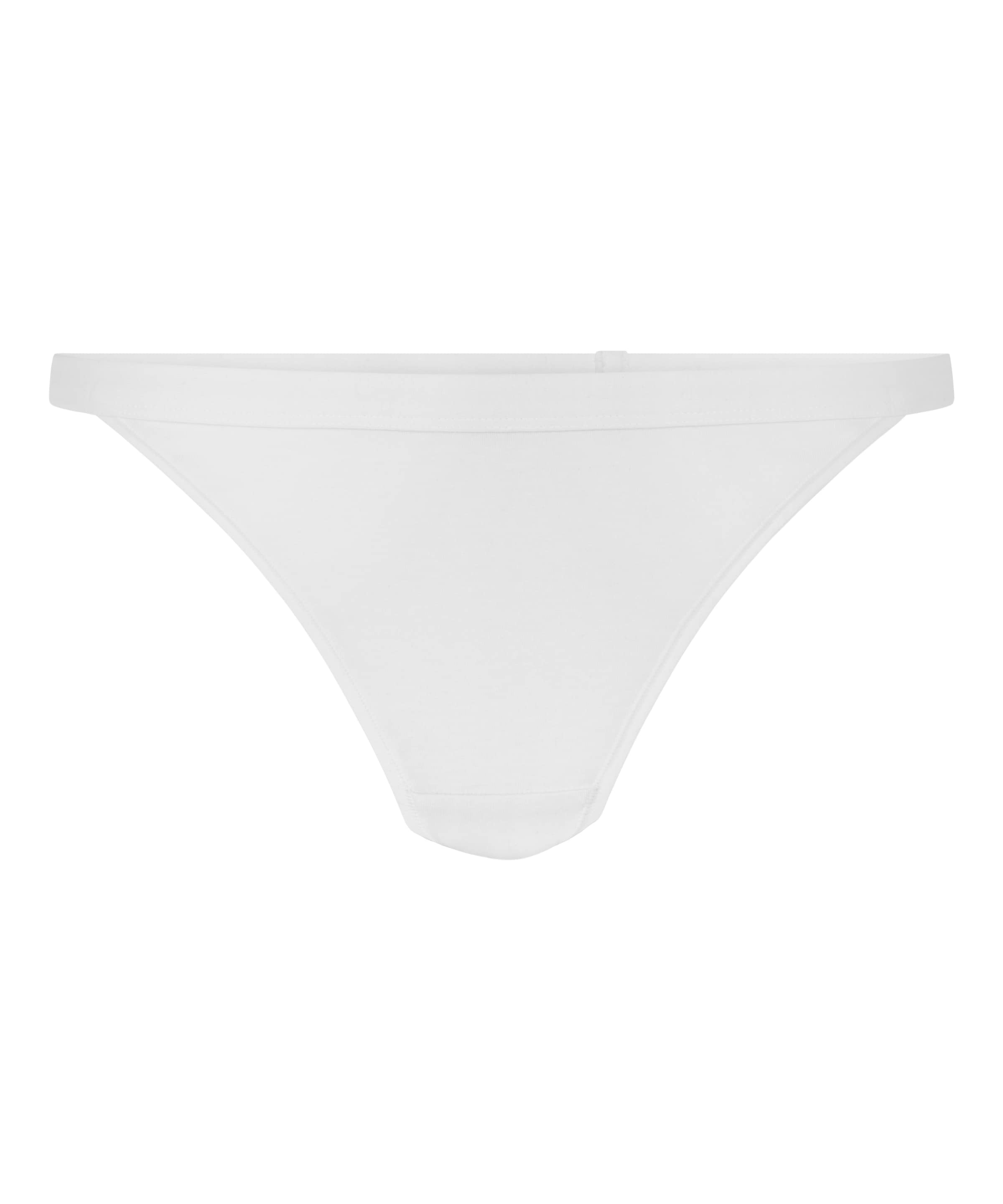 Hunkemöller String in Wit: voorkant