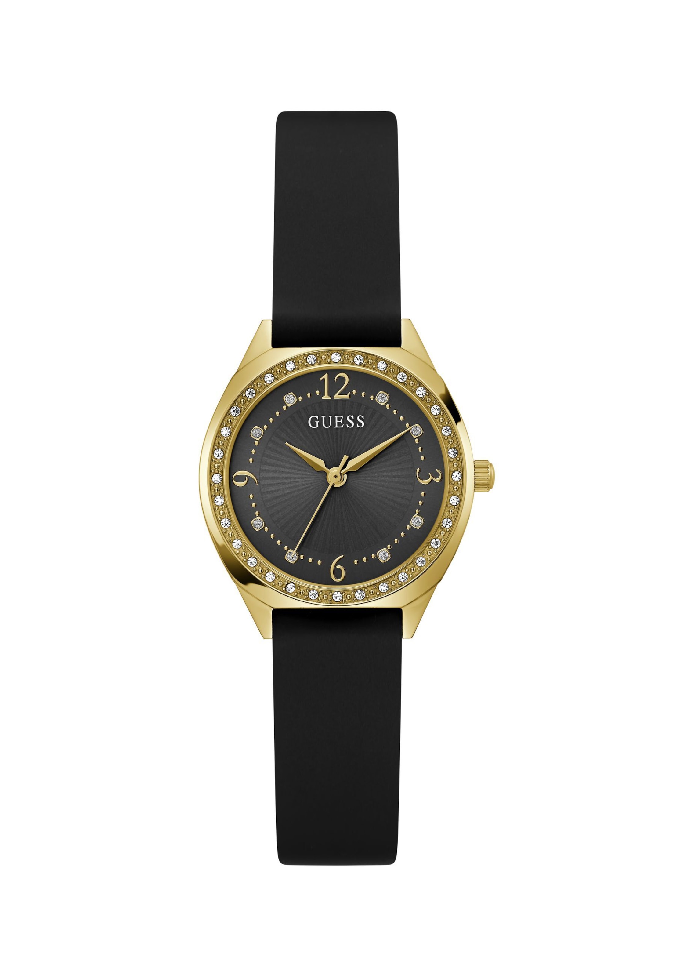 Orologio analogico 'Charlotte' di GUESS in nero