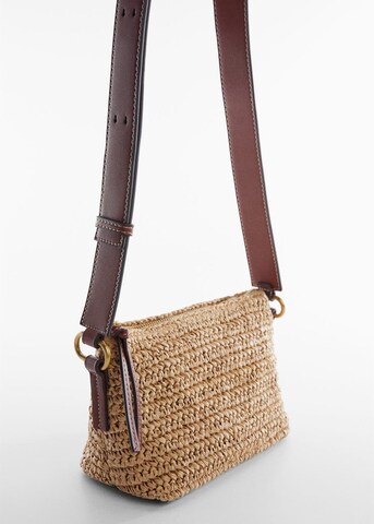 MANGO Handbag 'Tarida' in Beige