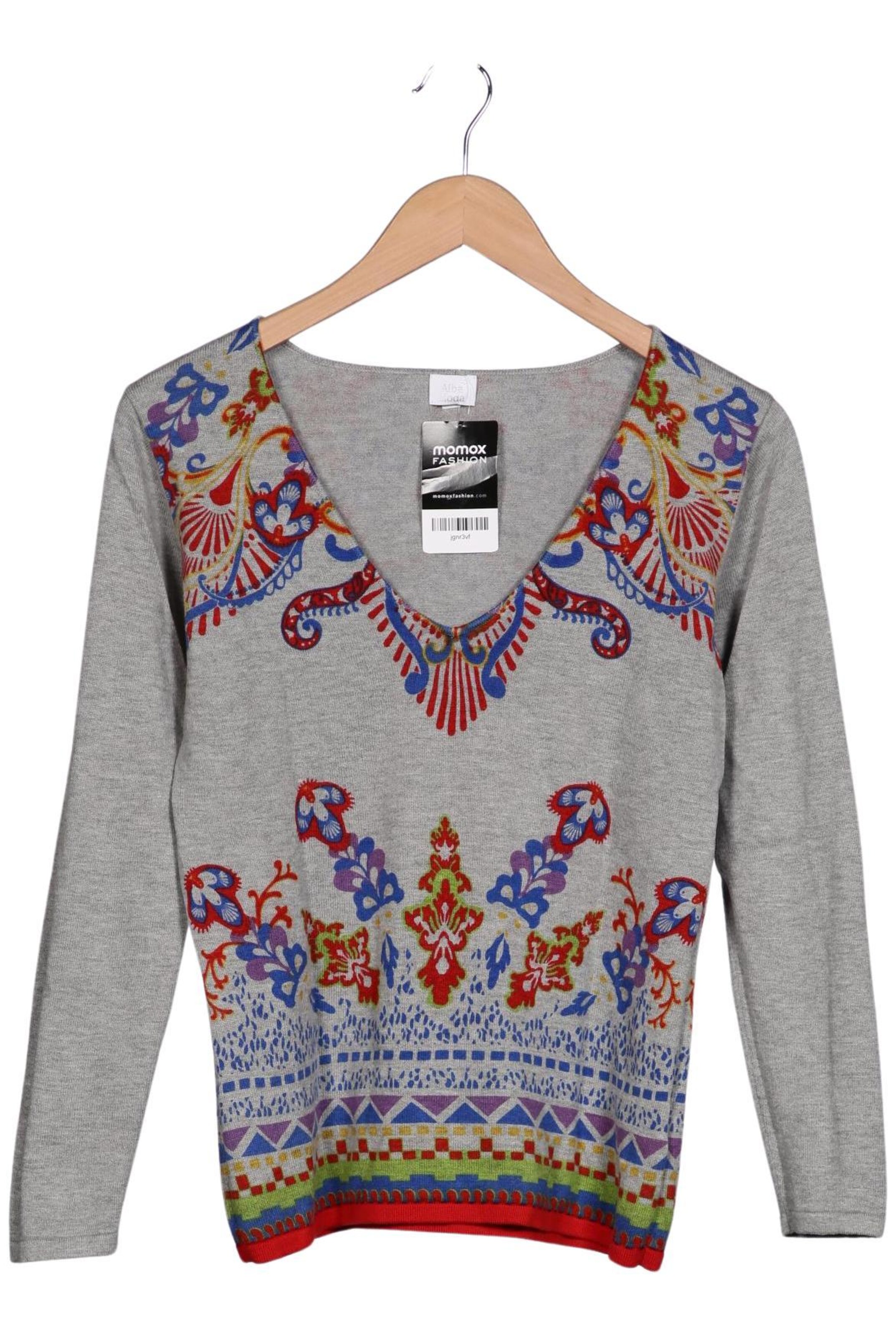 ALBA MODA Sweater & Cardigan in M in Grey: front