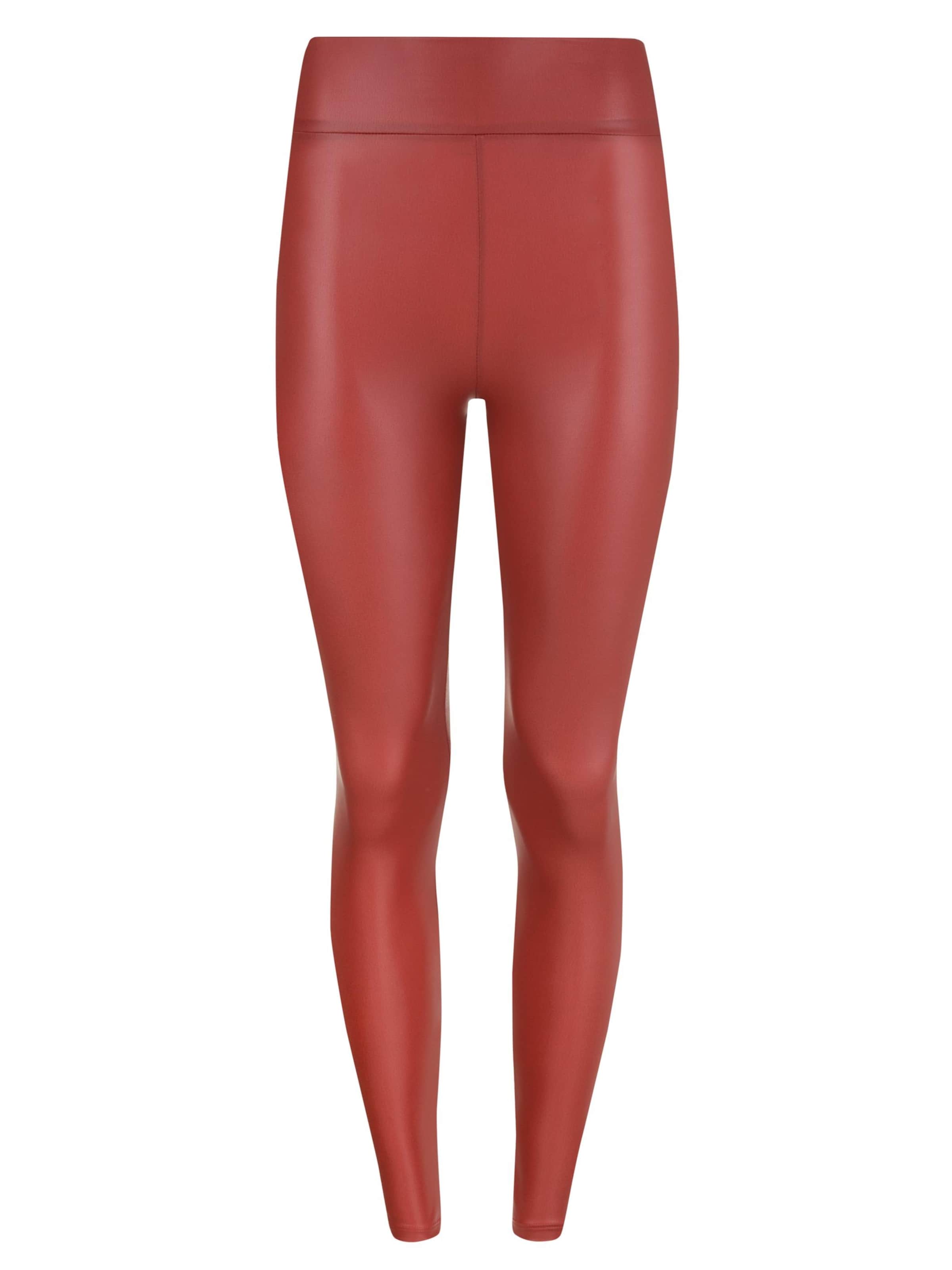 Evoni Skinny Leggings‌‌‌‌‌ in Rot: Vorderseite