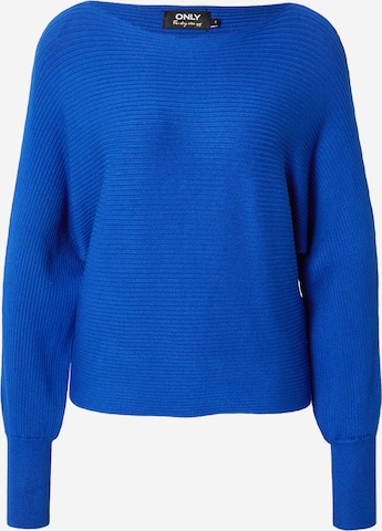 ONLY Sweater 'ADALINE' in Blue: front