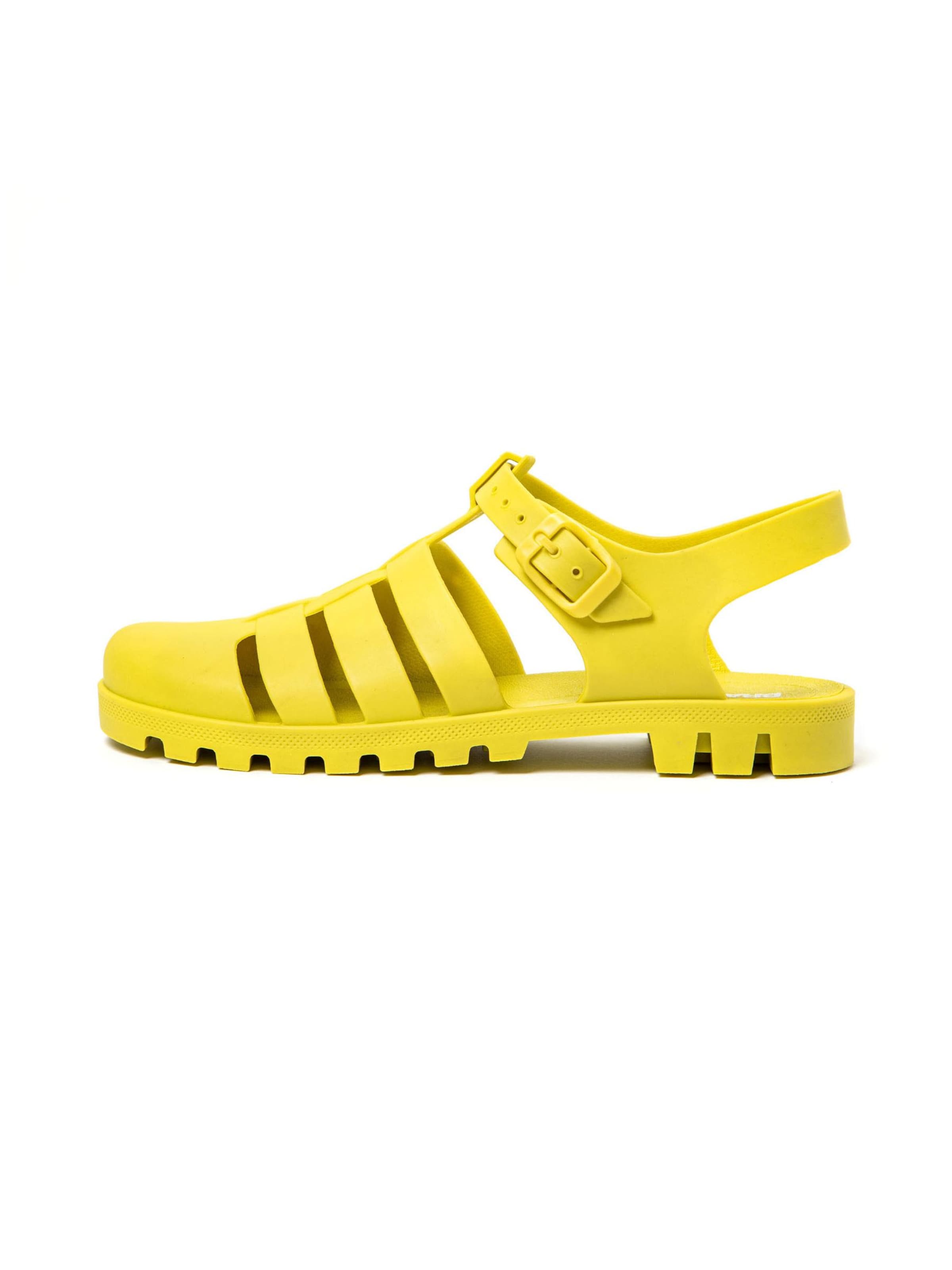 Brasileras - Sandalias 'Skipy' en amarillo: frente