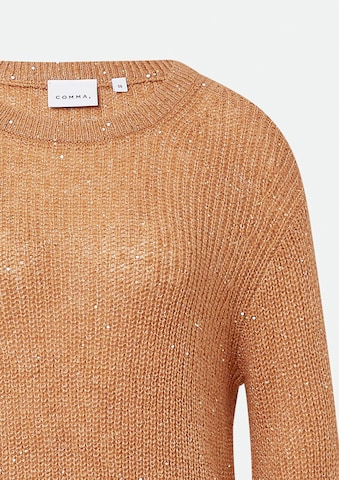Pull-over COMMA en marron