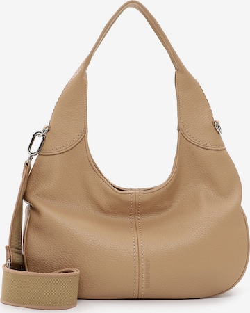 Suri Frey Schoudertas 'Nessy' in Beige: voorkant