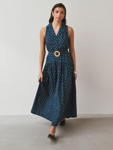 Next Shirt dress in Blue: front