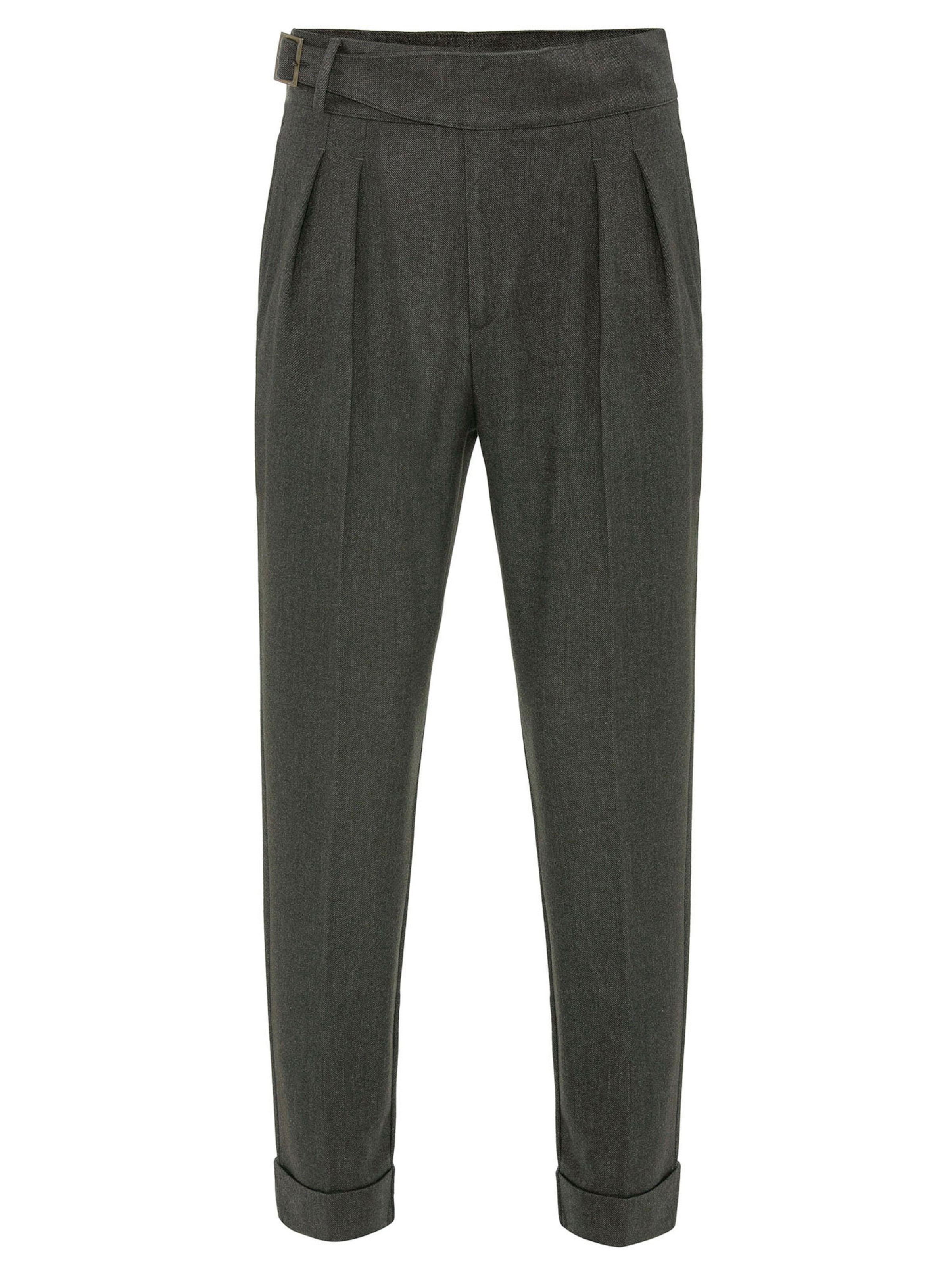 zaļš Antioch Pakapēniski sašaurināts piegriezums Klasiskas bikses: no priekšpuses