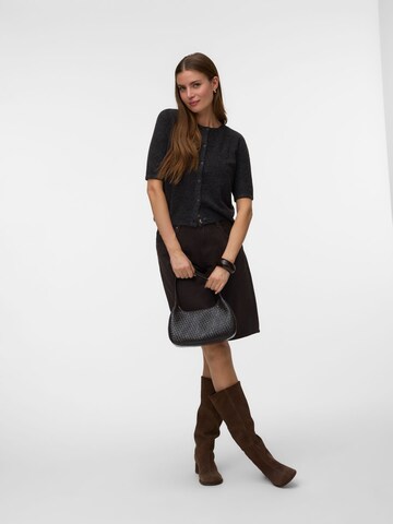 VERO MODA Strickjacke 'VMDoffy' in Braun