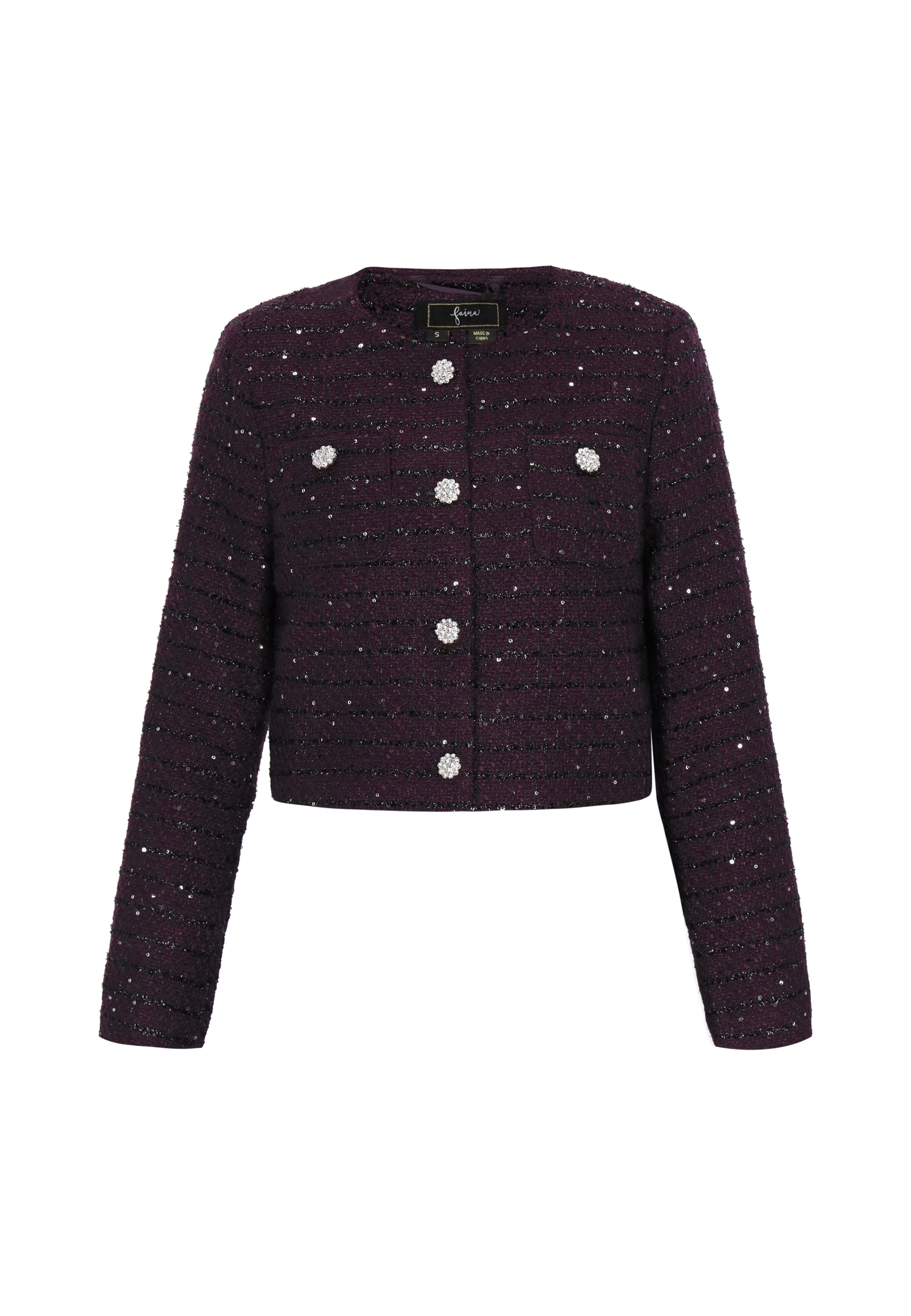 faina Blejzr – fialová: přední strana