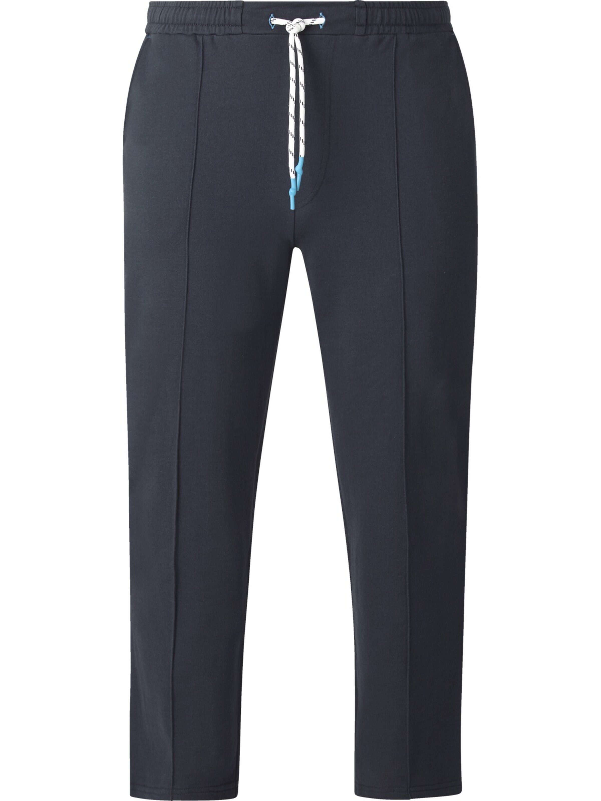 Charles Colby Loose fit Workout Pants 'Baron Grimsey' in Blue: front