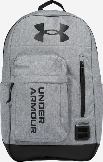 UNDER ARMOUR Sports backpack 'Halftime' in mottled grey / Black, Item view