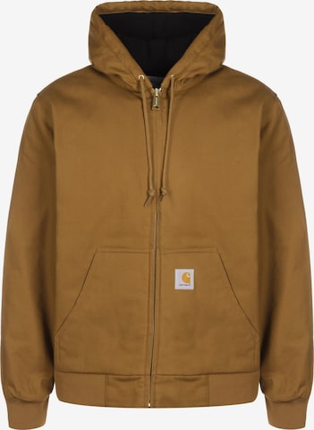 Carhartt WIP Winter Jacket in Brown: front