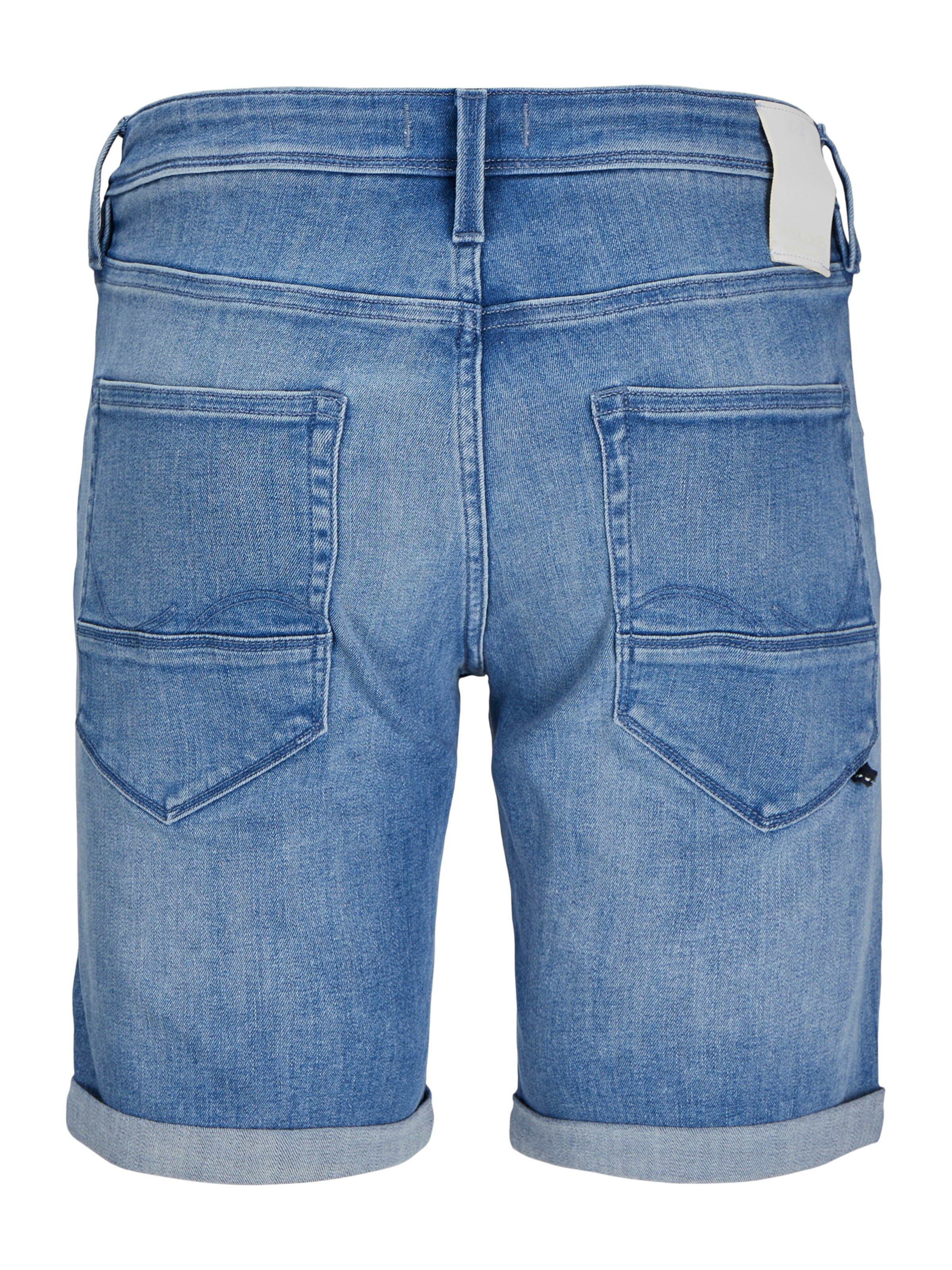 JACK & JONES Slimfit Farkut 'JWHRICK JJFOX' värissä sininen: takapuoli