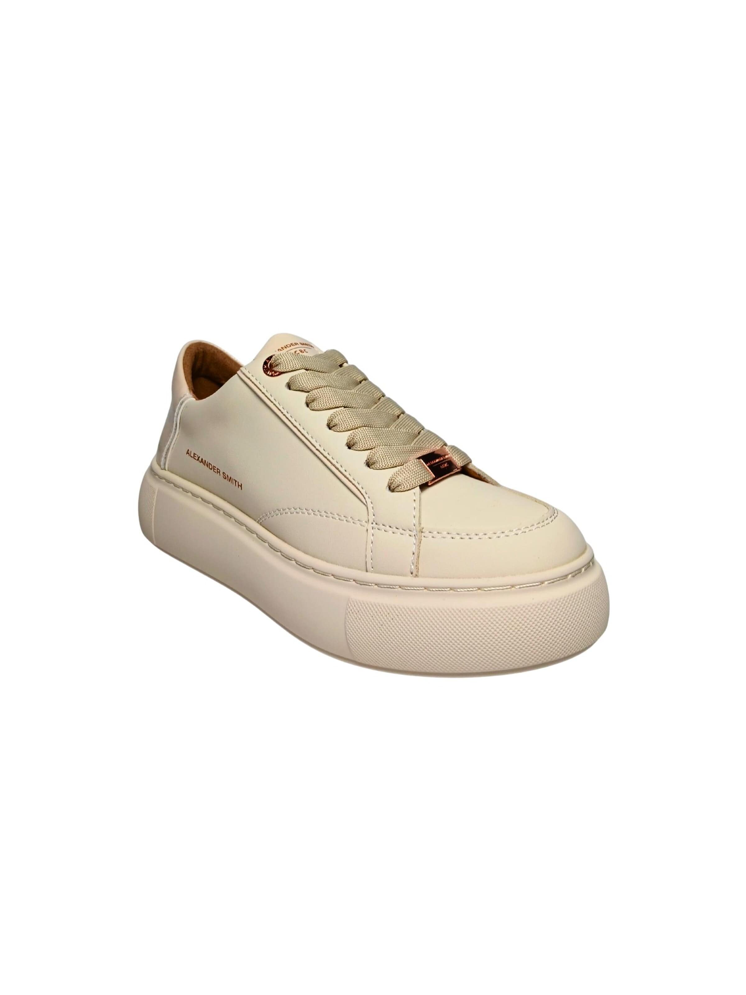 Baskets basses Alexander Smith en rose