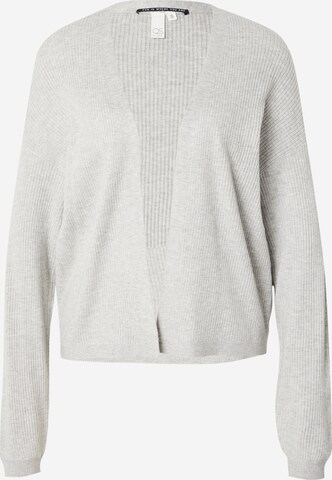 QS Knit Cardigan in Grey: front