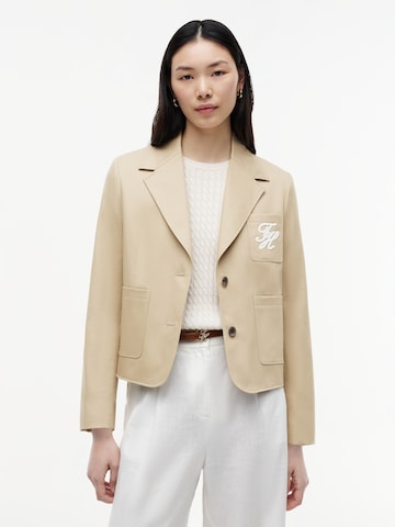 TOMMY HILFIGER Blejzr – béžová: přední strana