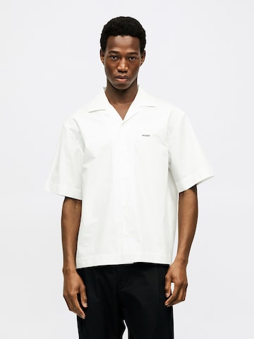 Comfort fit Camicia 'Espino' di HUGO in bianco: frontale