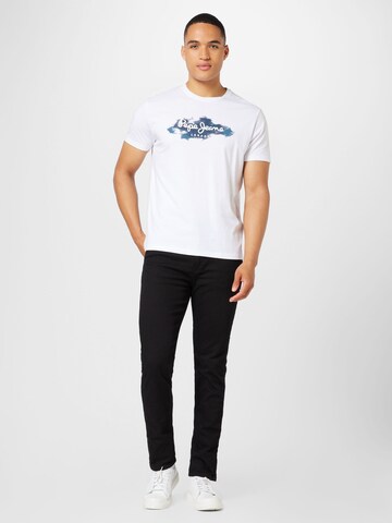 LEVI'S ® Slimfit Jeans '502' in Zwart