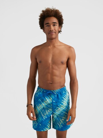 O'NEILL Plavecké šortky 'Cali Melting' – modrá: přední strana