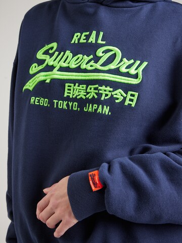 Superdry Sweatshirt in Blauw