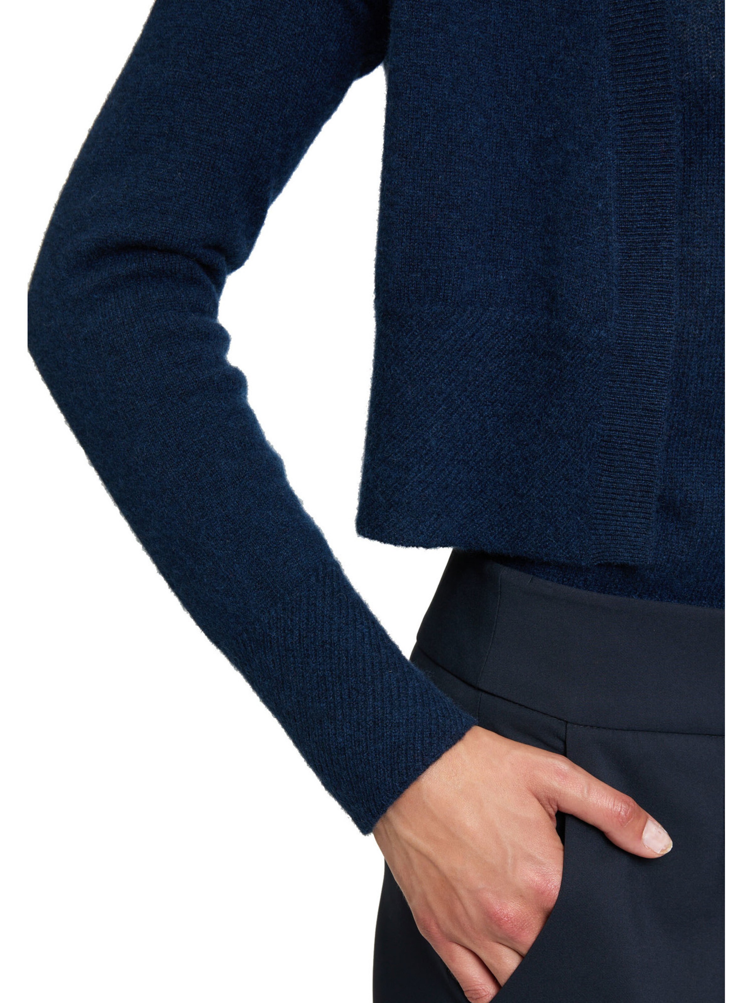 Betty Barclay Gebreid vest in Blauw