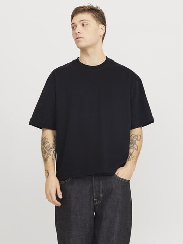 JACK & JONES Shirt in Black: front