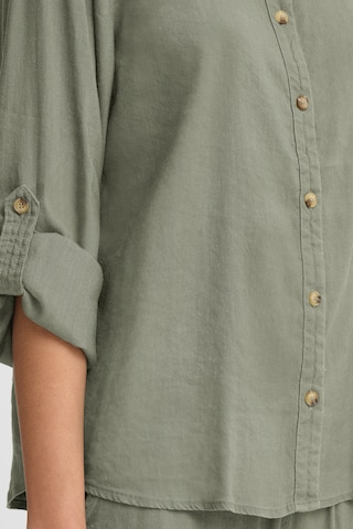 Pulz Blouse 'PZLUCA' in Groen