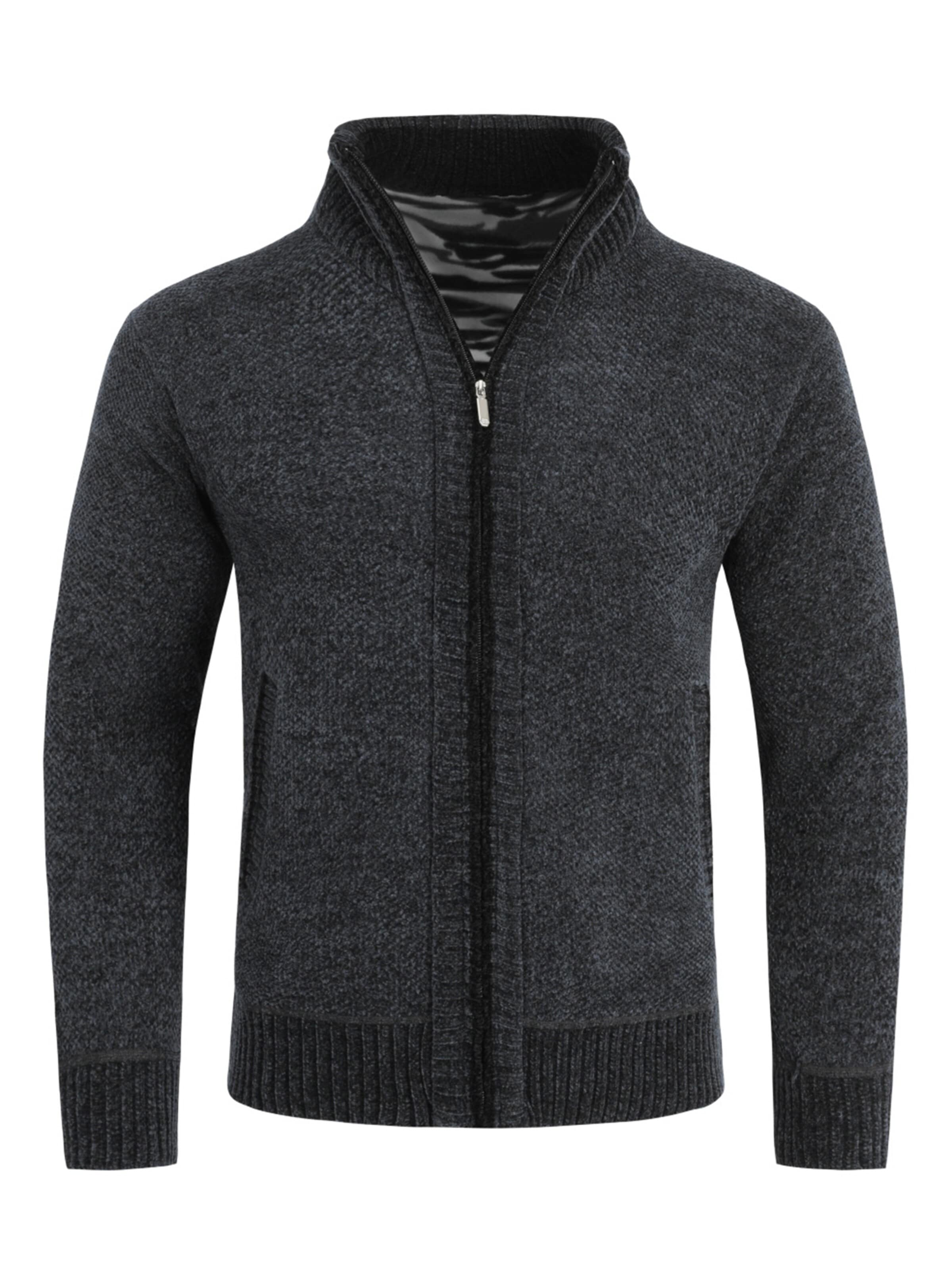 YOUTHUP Strickjacke‌‌‌‌‌ in Grau: Vorderseite