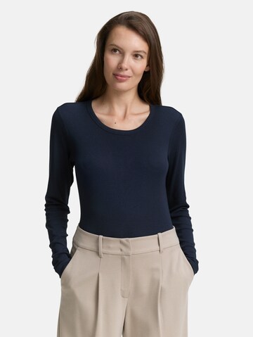 TOM TAILOR Shirt in Blue: front