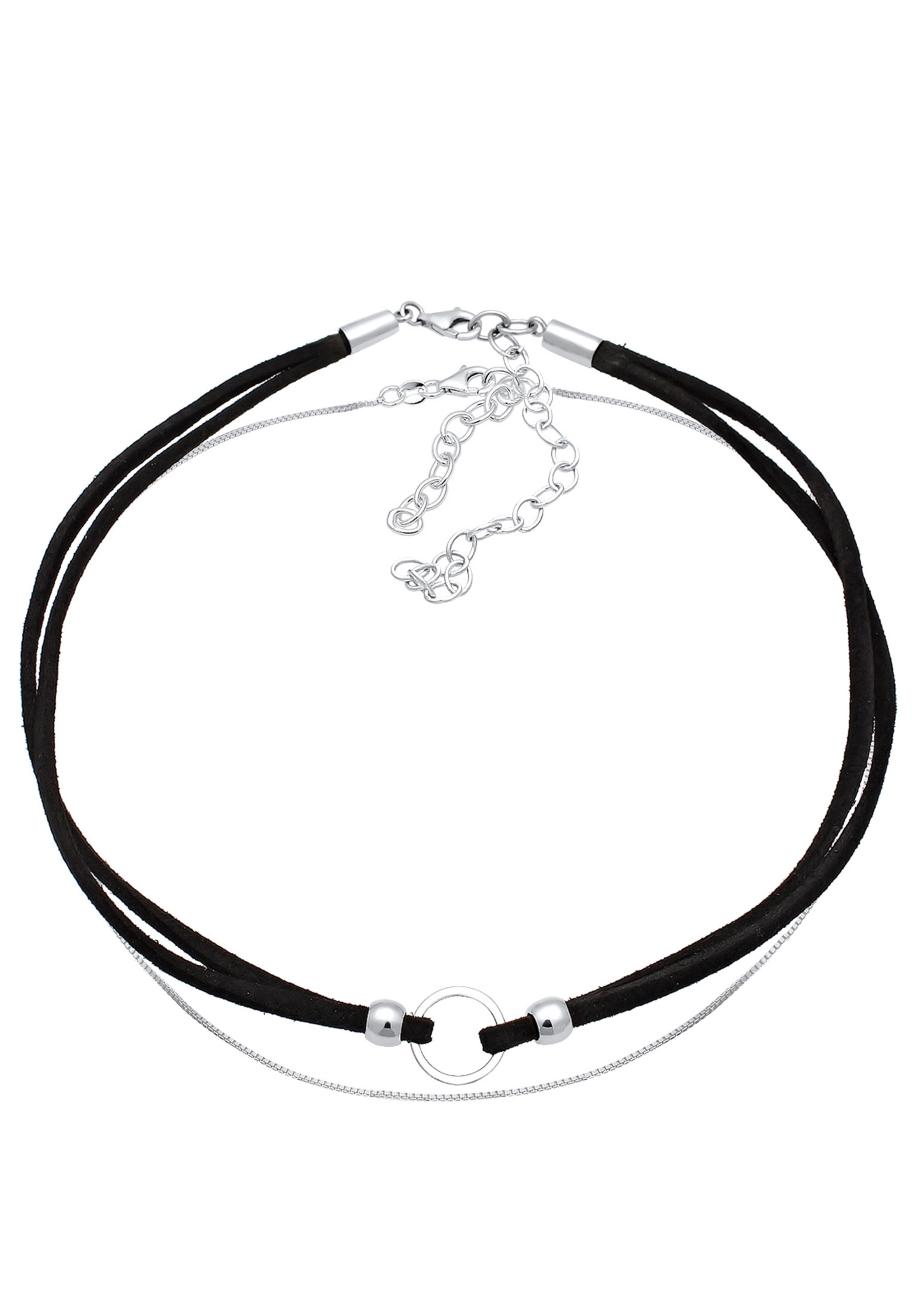 ELLI Choker in Schwarz