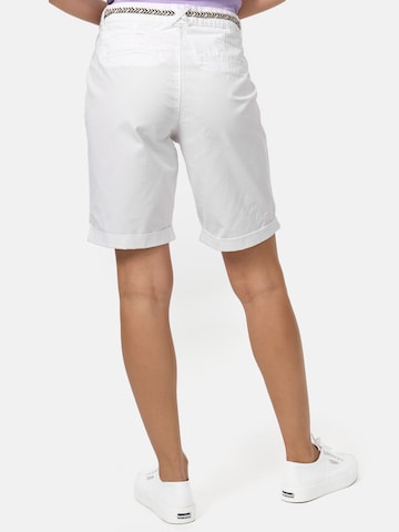 Orsay Normální Chino kalhoty – bílá