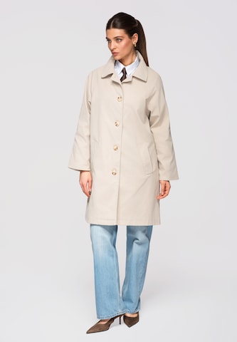 Ombre Between-Seasons Coat 'Colc' in Beige