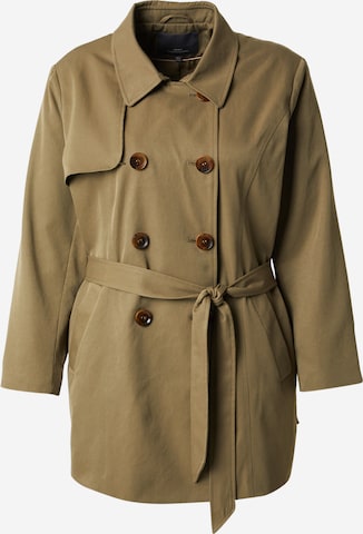 Cappotto di mezza stagione 'CARVALERIE' di ONLY Carmakoma in grigio: frontale