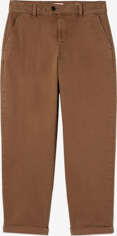 Pantaloni di oltre in marrone: frontale