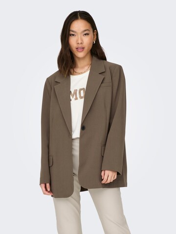 ONLY Blazer 'Milian' in Braun: Vorderseite
