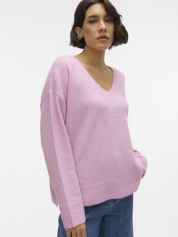 VERO MODA Pullover 'PHILINE' in Lila