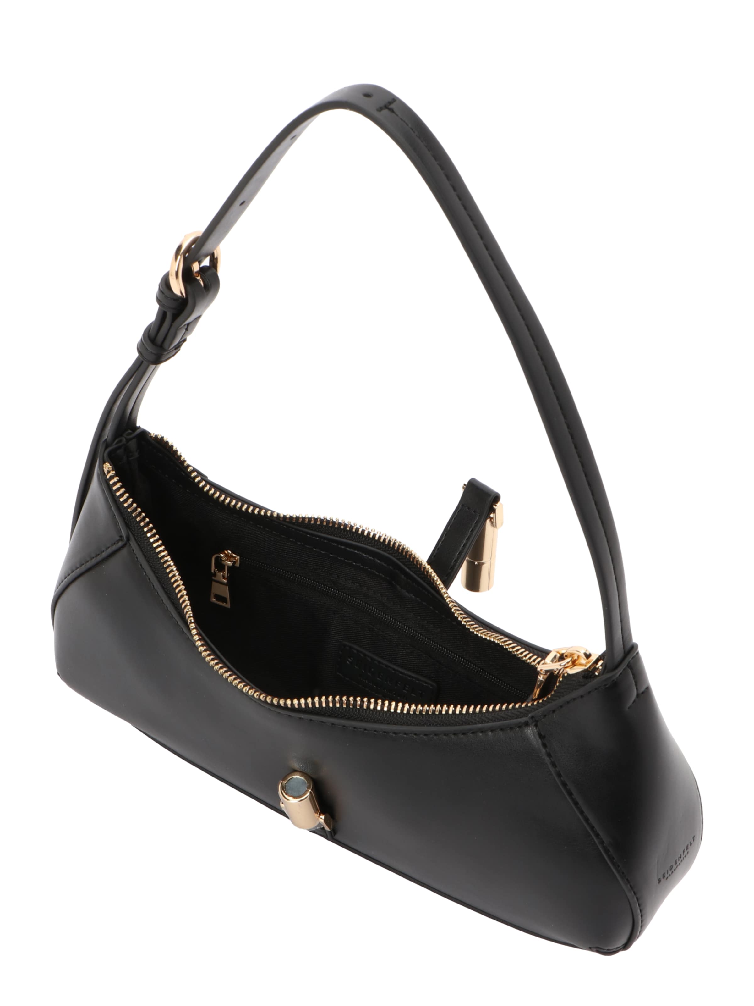 Seidenfelt - Mala de ombro 'Loviisa' em preto