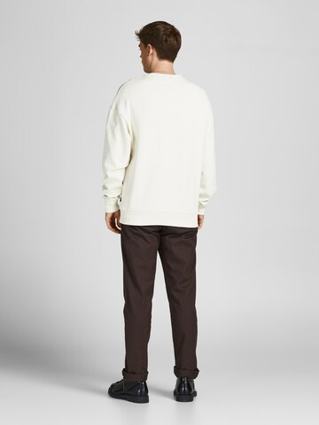 JACK & JONESSweater majica 'Kam' - bijela boja