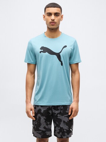 PUMA Funkční tričko 'Tad Essentials' – modrá: přední strana