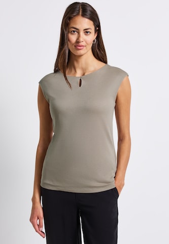 STREET ONE Shirt in Beige: front