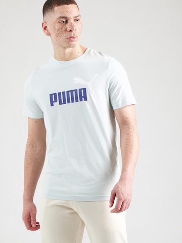 PUMA Majica 'ESS No. 1' | modra barva: sprednja stran