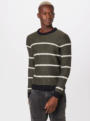 Pullover 'EAMON' di Only & Sons in verde: frontale