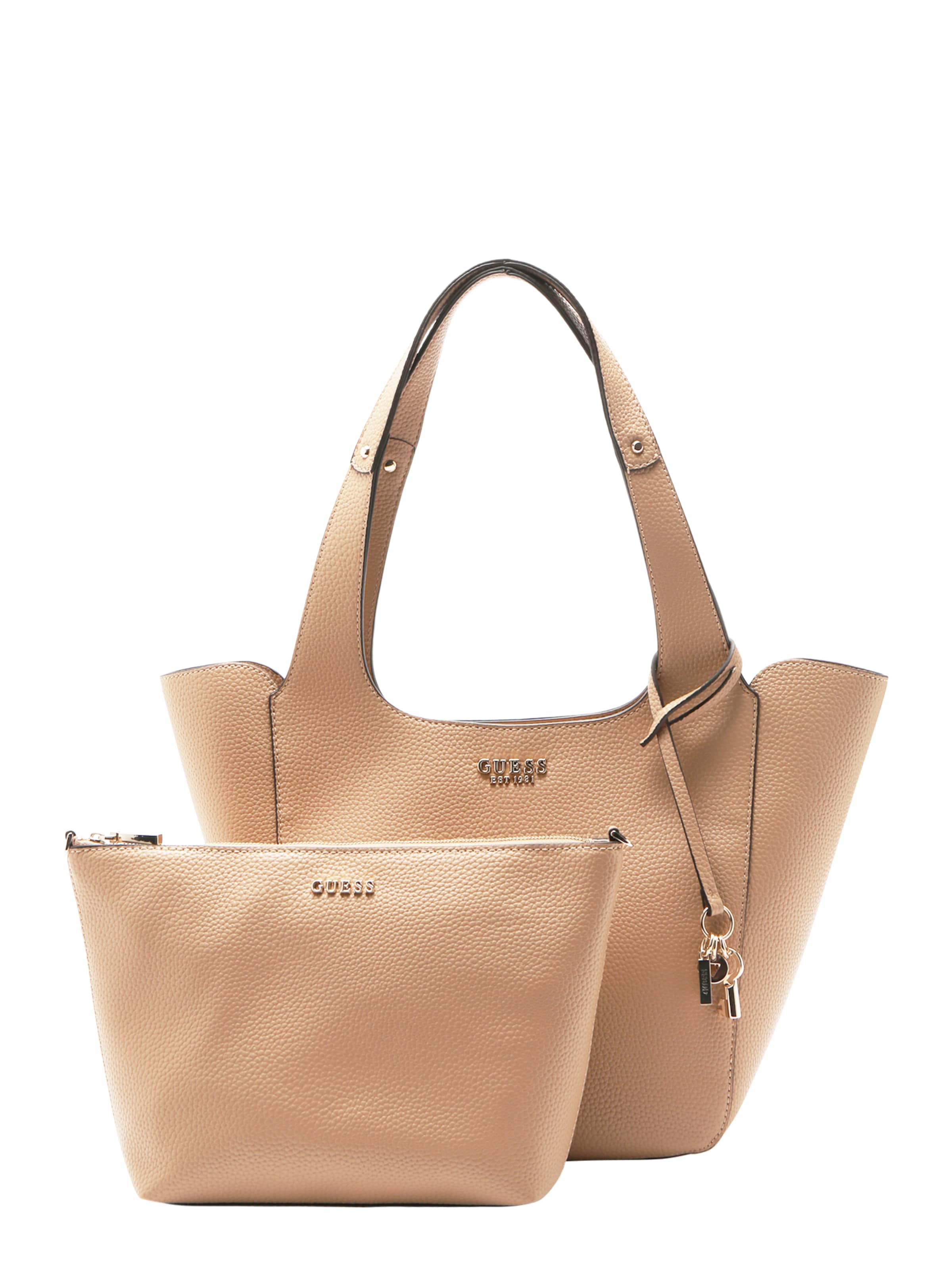 GUESS Tasche 'Helina' in Beige