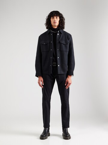 HUGO Regular Chino 'David' in Zwart