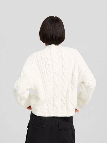 Bershka Sweater in Beige