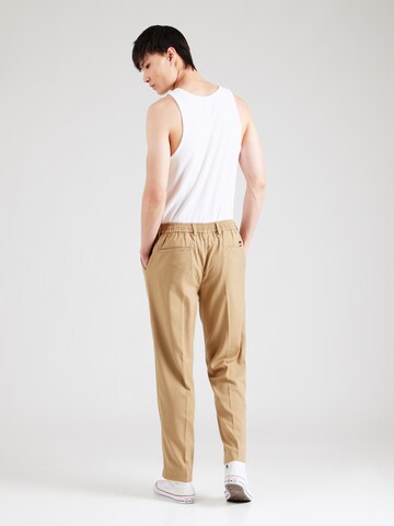 Loosefit Pantalon à plis 'JPSTKarl Julian' JACK & JONES en beige