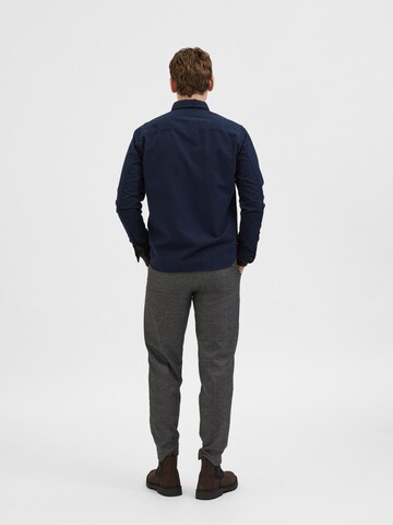 SELECTED HOMME Regular Fit Hemd 'ROLF' in Blau