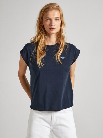 T-shirt 'LORY' Pepe Jeans en bleu : devant